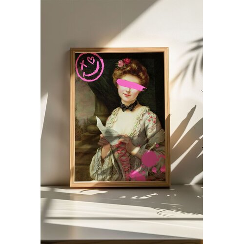 Wallity Uokvirena slika Artsmdftek36, 50x70 cm Cene