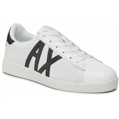 Armani_Exchange Niske tenisice 'XUX016' crna / bijela