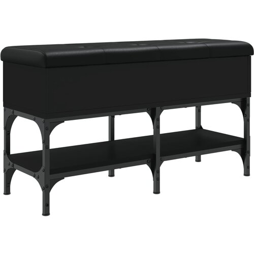 Maison Chic Klop za čevlje - Sedež za čevlje črna 82x32x45 cm inženirski les, (21777688) Cene