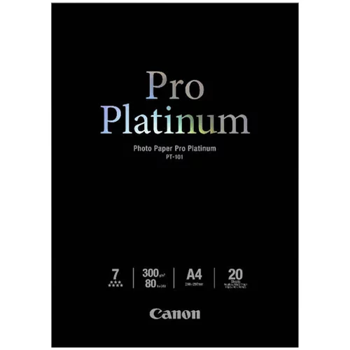 Canon Foto papir Pro PT-101, A4, 20 listov, 300 gramov