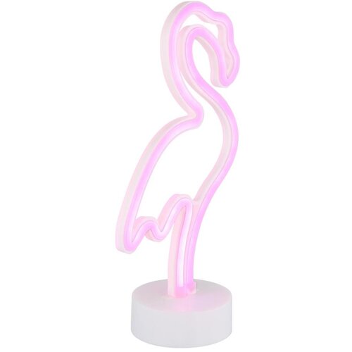 Globo 28064 - LED neonska dekoracija za sto FLAMINGO LED/2W/3xAA flamingo Cene