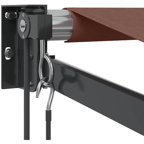 Tenda na automatsko uvlačenje smeđa 350 x 250 cm Slike