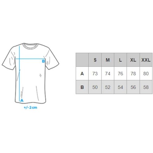 Ombre Clothing Men's printed t-shirt S1434 V-8B Slike