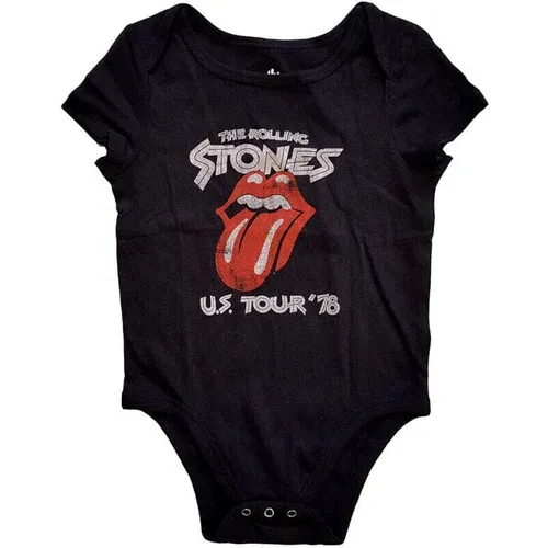 The Rolling Stones Majica US Tour '78 Unisex Black 2 Years