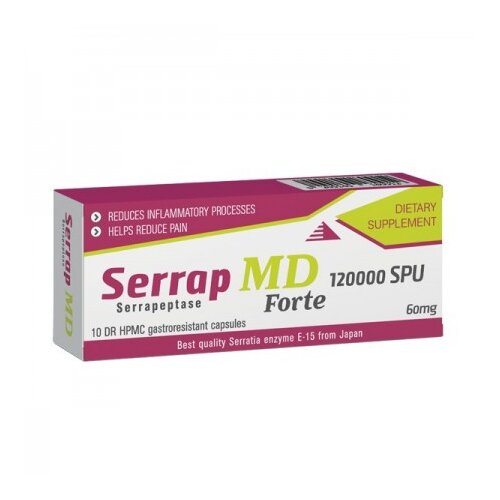 Aleksandar Mn serrap md forte 10 kapsula Slike