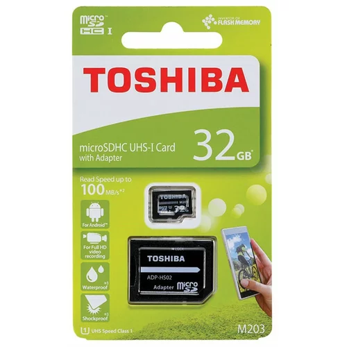 Toshiba POMNILNIŠKA KARTICA MICRO SDHC 32GB CLASS10