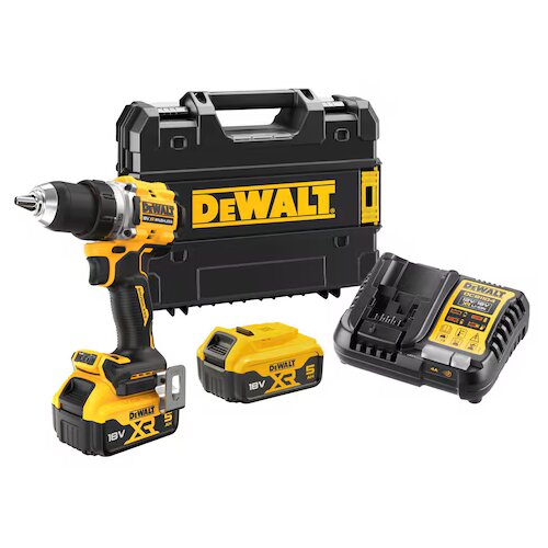 Dewalt AKU BU&amp;Scaron;ILICA/ODVIJAČ 18V, 2 X 5.0Ah + TSTAK DCD800P2T Slike