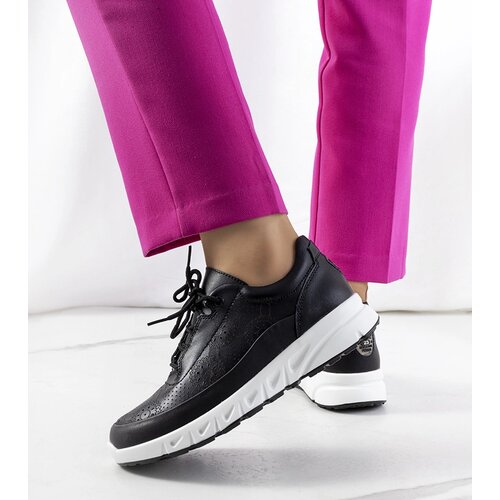 Gemre Black leather sneakers Kaypa Cene