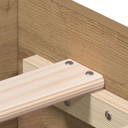 vidaXL Krevet s ladicama Artisan Oak 180x200 cm Konstruirano drvo Cijene