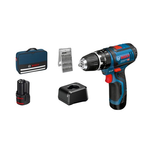 Bosch GSB 12V-15 -akumulatorska udarna bušilica uklj. 2 akumulatora Cijene