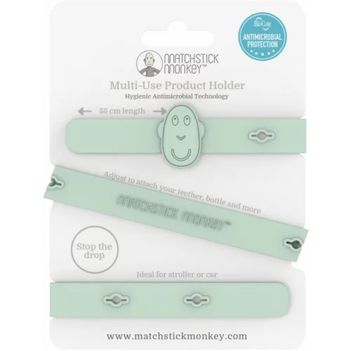 Matchstick monkey Multi-Use Product Holder večnamenska zaponka Mint Green 1 kos