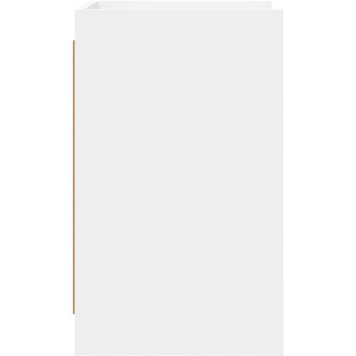  Noćni ormarići 2 pcs Bijela 40 x 36 x 60 cm Konstruirano drvo Slike