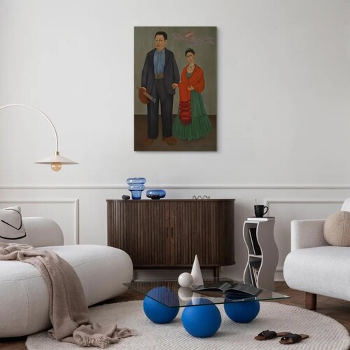  Slika - Frida Kahlo – Frida and Diego Rivera 40x60 Akustična Cene
