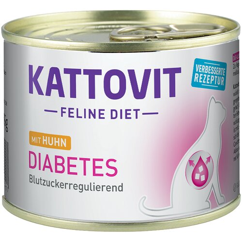 Kattovit Diabetes / Gewicht 185 g - 24 x 185 g Pi&scaron;čanec Cijene