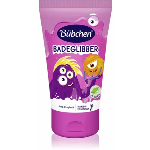 Bübchen Kids Bath Slime Pink barvna sluz za kopel 3 y+ 130 ml