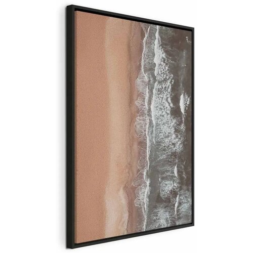  Slika - Shore Line (1 Part) Vertical 60x90 U crnom drvenom okviru Cijene