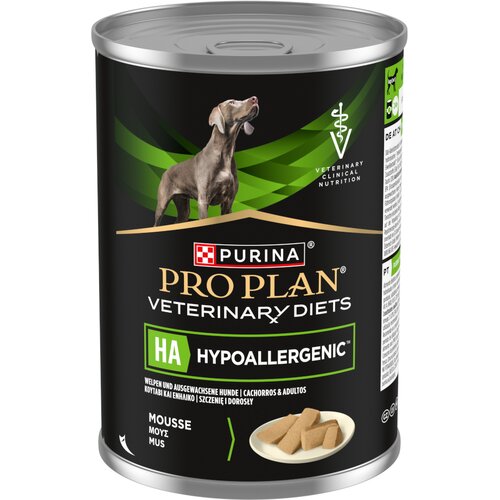 Purina PRO PLAN Veterinary Diets Canine Mousse Hypoallergenic - 24 x 400 g Slike