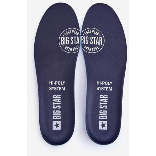 Big Star HI-POLY SYSTEM Insoles 2 pairs Navy Blue Slike