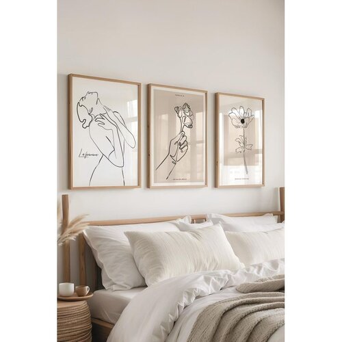 WALLXPERT &Ccedil;-300566 - 5070 Vi&scaron;enamenski set dekorativnih slika (3 komada) Cene