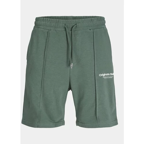 Jack & Jones Športne kratke hlače Vesterbro 12252251 Zelena Loose Fit