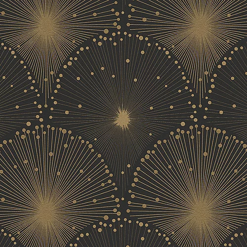 A.S. CREATION TAPETEN Flis tapeta (Metalik-crna, Grafika, 10,05 x 0,53 m)