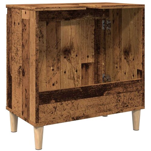 vidaXL Ormarić za umivaonik boja drva 58x33x60 cm konstruirano drvo Cijene