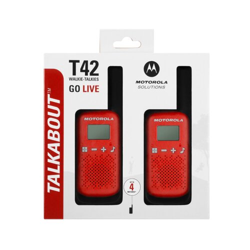Motorola T42 walkie talkie (domet naprave: 4 km, 16 kanalov) Slike