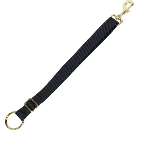 Kentucky Horsewear Najlonski nosilec Hook &amp;amp; Ring, dolg - black Slike