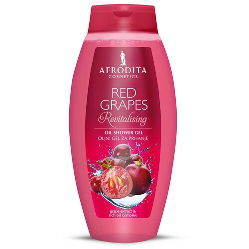 Afrodita Cosmetics red grapes gel za tuširanje 250ml Slike