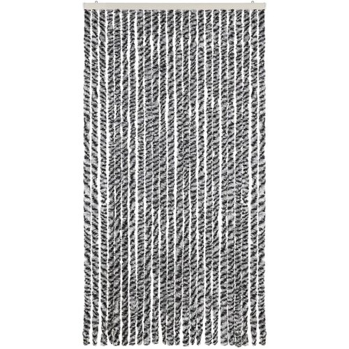  Zastor protiv muha sivi i crno-bijeli 100 x 220 cm od &amp;scaron;enila Slike