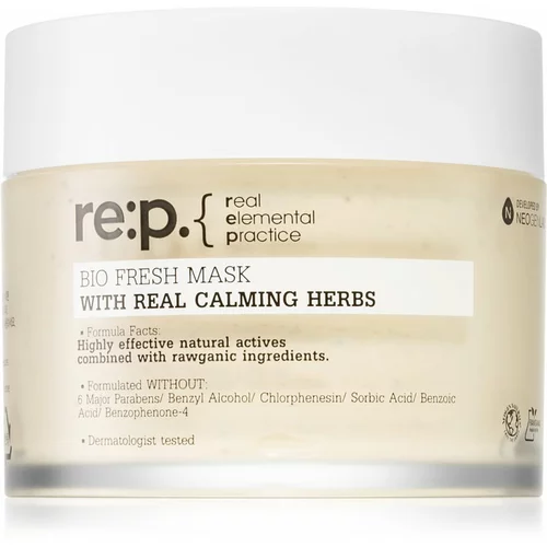 NEOGEN Dermalogy RE:P by Neogen Fresh Mask With Real Calming Herb zeliščna maska za pomiritev kože 130 ml
