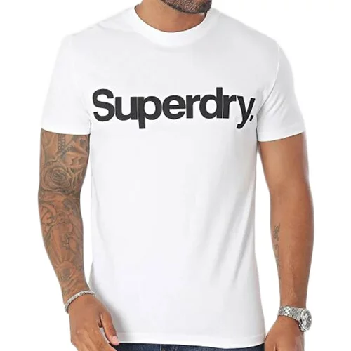 Superdry Majice s kratkimi rokavi 223126 Bela