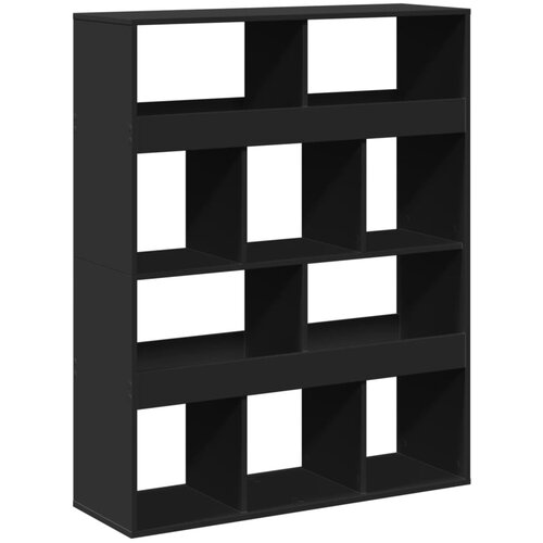 Maison Chic Paravan - Pregrada - Sobne pregrade za prostor črna 100x33x125,5 cm inženirski les, (22111507) Cene