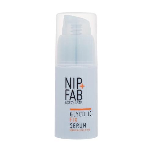 NIP+FAB Exfoliate Glycolic Fix Serum nočni serum za izbolj&amp;scaron;anje teksture kože 30 ml za ženske Slike