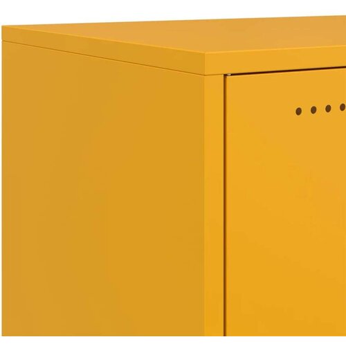 vidaXL TV ormarić boja senfa 100,5x39x43,5 cm čelični Cene