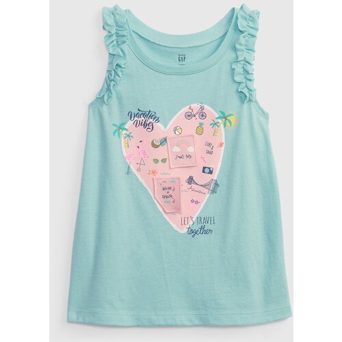 GAP Children's tank top with heart print - Girls Slike