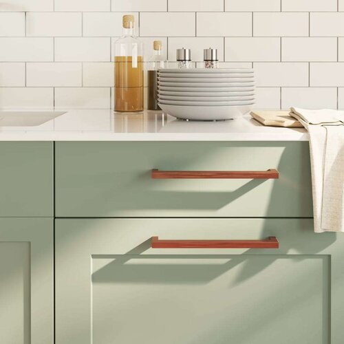  Ručke za ormarić 20 kom brončane 224 mm od nehrđajućeg čelika Slike