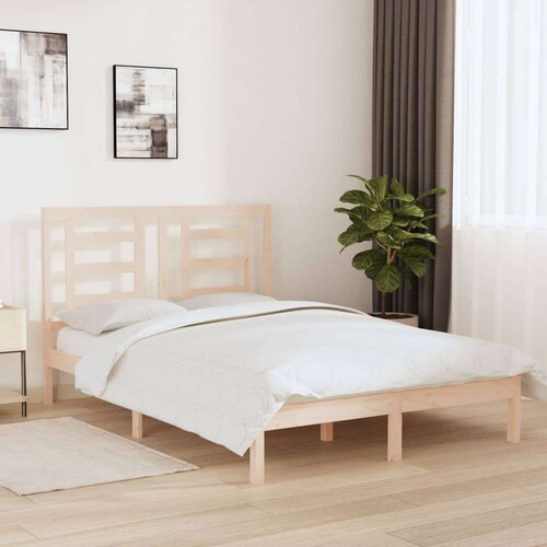  Okvir za krevet od masivne borovine 140 x 190 cm Slike