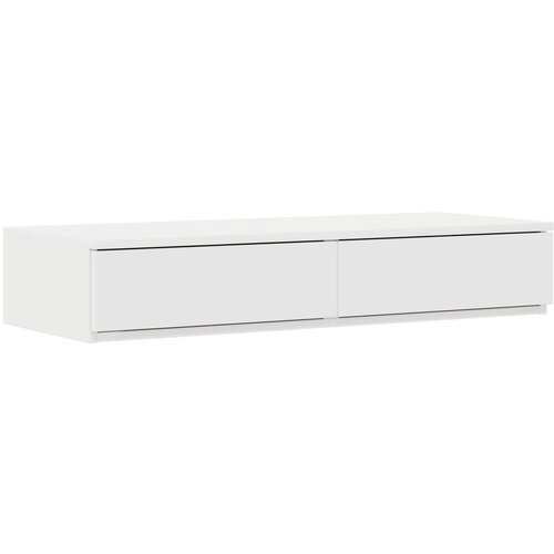 VidaXL Predali za posteljo Bela 90x36,5x16,5 cm Iz vezanega lesa, (22008225) Slike