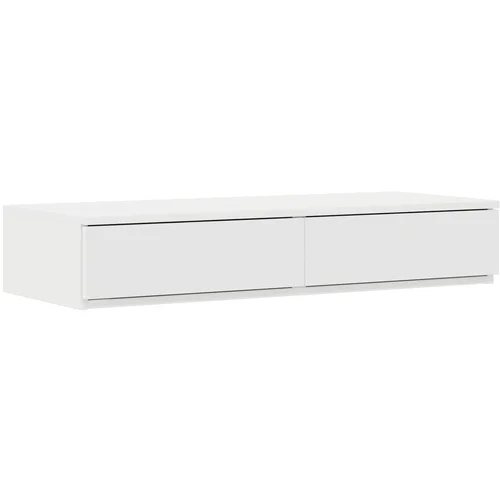 vidaXL Predali za posteljo Bela 90x36,5x16,5 cm Iz vezanega lesa, (22008225) vidaXL Predali za posteljo Bela 90x36,5x16,5 cm Iz vezanega lesa, (22008225)