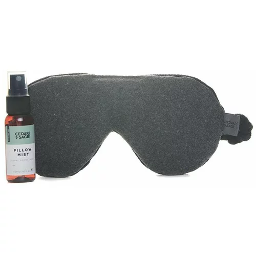 Cedar & Sage Maska ​​za oči i mirisna maglica za prostor Eye Mask and Sleep Spray Gift Lavender