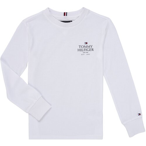 Tommy Hilfiger TH LOGO PUFF PRINT REG TEE LS Bijela Slike