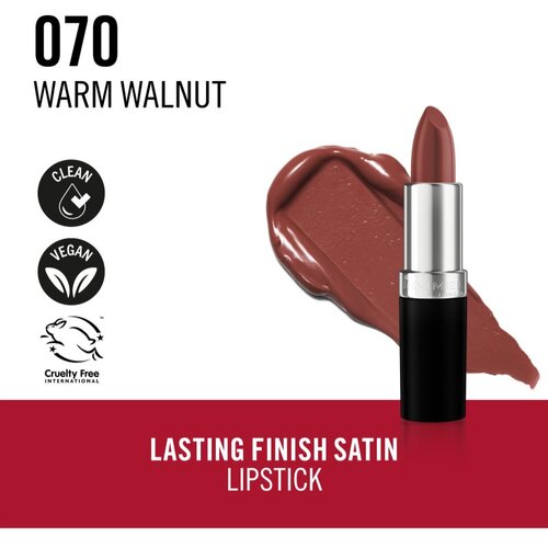 Rimmel London Lasting Finish dolgoobstojna &amp;scaron;minka odtenek 070 Warm Walnut 4 g Slike