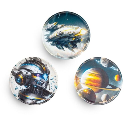 Belmil Bedž_Patch Galaxy Set 3 kom 336/B Slike