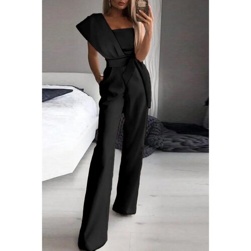 Fenzy Elegantan Kombinezon Chia, Crni Slike