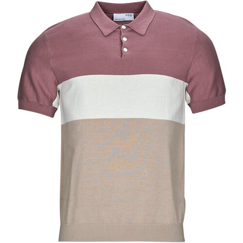 Selected Polo majice kratki rokavi SLHMATTIS SS KNIT BLOCK POLO B Večbarvna Cene