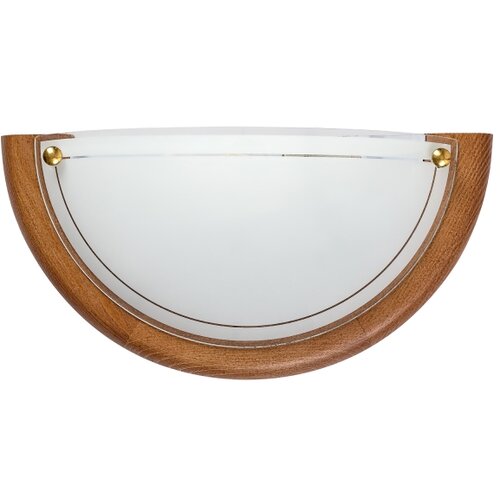  Brilagi - Zidna lampa ORBIS 1xE27/60W/230V 30 cm borovina Slike
