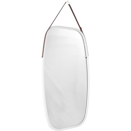 PT LIVING Stensko ogledalo v belem okvirju Idylic, dolžina 74 cm Cene