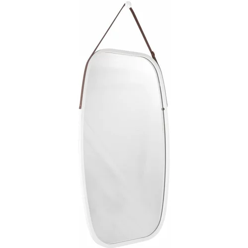 PT LIVING Stensko ogledalo v belem okvirju Idylic, dolžina 74 cm