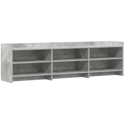vidaXL TV omarica 168 x 33 x 47 cm Betonsko siva Inženirski les, (5000247553) Cene
